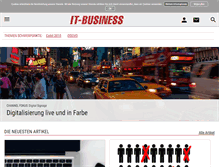 Tablet Screenshot of it-business.de